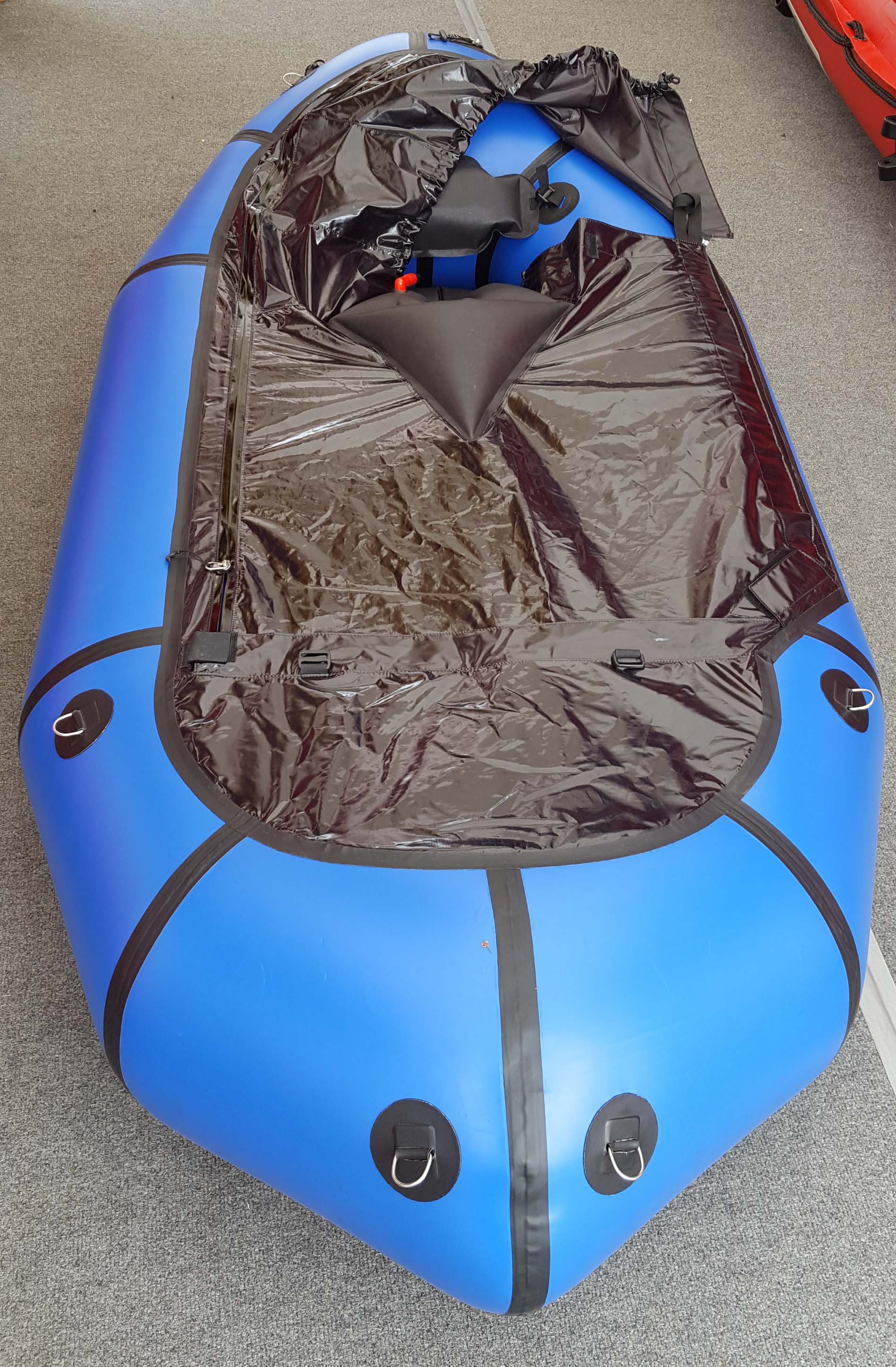 Alaskan Jet Ranger Inflatable Jet Boat, Built for a 25HP Jet outboard motor